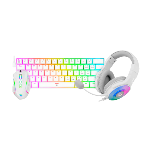 Redragon Gaming S129w Keyboard / Mouse / Headphone 3-in-1 Combo Set