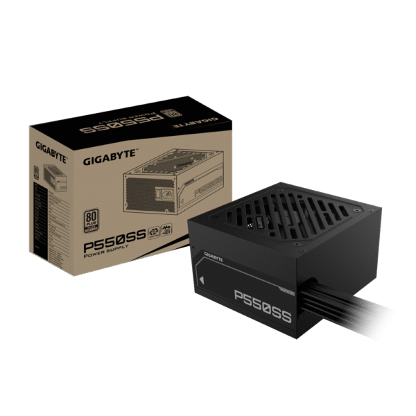 GIGABYTE GP‑P550SS – Efficient 550W Silver PSU for Modern Gaming Builds