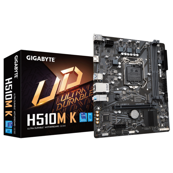 GIGABYTE H510M K DDR4 Micro-ATX Motherboard – Intel 10th/11th Gen CPU Support