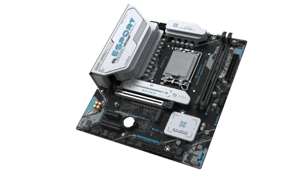 MS-eSport B860M SNIPER WIFI Motherboard – Intel 12th/13th Gen Support, DDR5 Speed, PCIe 5.0, and Ultra-Fast WiFi 6 Connectivity