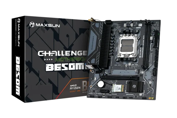 MS-Challenger B650M WIFI V2 Motherboard – Advanced AMD Ryzen Support, DDR5 Speed, PCIe 5.0, and Built-in WiFi Connectivity