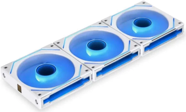 Lian Li UNI FAN SL‑INFINITY Wireless 120 White (3pcs) | Premium ARGB Fan Kit with Wireless Controller & Infinity Mirror Lighting