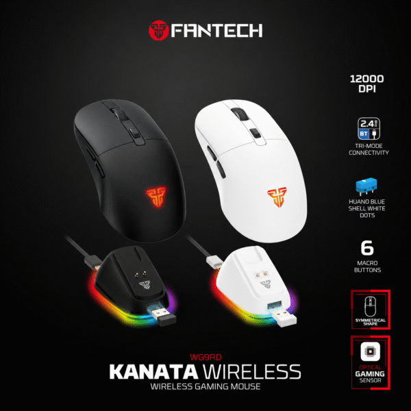 Fantech KANATA Wireless WG9RD Gaming Mouse