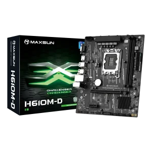 MS-Challenger H610M-D Motherboard – Intel 12th Gen Support, DDR4 Speed, PCIe Expansion, and Reliable Everyday Performance