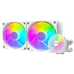 Darkflash Liquid cooler DC240 240mm Radiant White