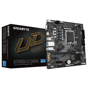 GIGABYTE B760M H DDR4 Micro-ATX Motherboard – Intel 12th/13th Gen CPU Support