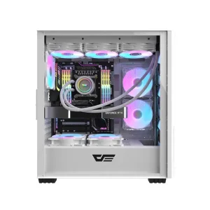 DarkFlash DF2100 Gaming Case – White