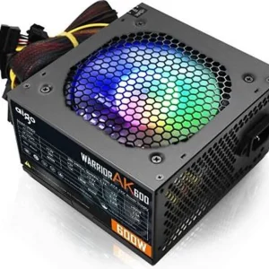 DarkFlash Aigo Warrior AK600 RGB 600W Power Supply
