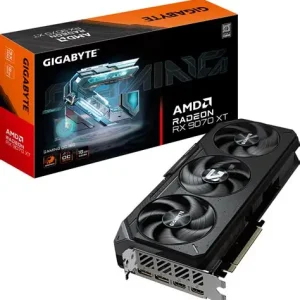 GIGABYTE AMD Radeon™ RX 9070 XT GAMING OC 16GB – RDNA 4, GDDR6, PCIe 5.0