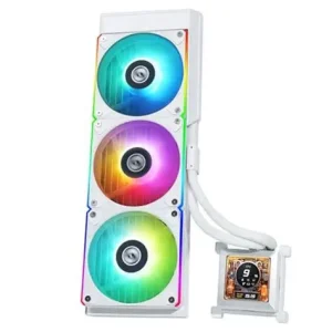 Lian Li HydroShift 2 LCD‑C 360R White | Flagship AIO Liquid Cooler with 2.88” IPS LCD & Hidden Tubing Design
