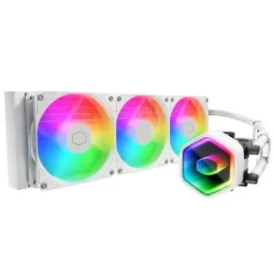 Cooler Master MasterLiquid 360 Core II White – Premium ARGB Liquid Cooling