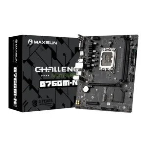 MS-Challenger B760M-N D5 V2 Motherboard – Intel 12th/13th Gen Support, DDR5 Speed, PCIe 4.0, and Reliable Connectivity