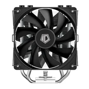 ID-COOLING SE-214-XT PLUS | Dual-Fan Non-RGB Air Cooler with 4 Heatpipes, 220W Cooling Capacity, Quiet Operation & Wide Intel/AMD Compatibility