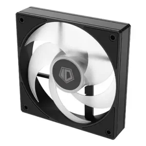 ID-COOLING AS-120 ARGB K Single Fan Black | 120mm ARGB Case Fan with Sleek Black Design, Strong Cooling & Wide Sync Compatibility