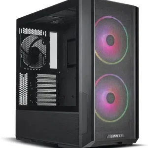 Lian Li Lancool 216 Black | High‑Airflow ATX Mid‑Tower Case with Dual 160mm Front Fans & Modular Cooling Support