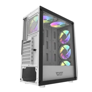 darkFlash dK150 ATX PC Gaming Case White